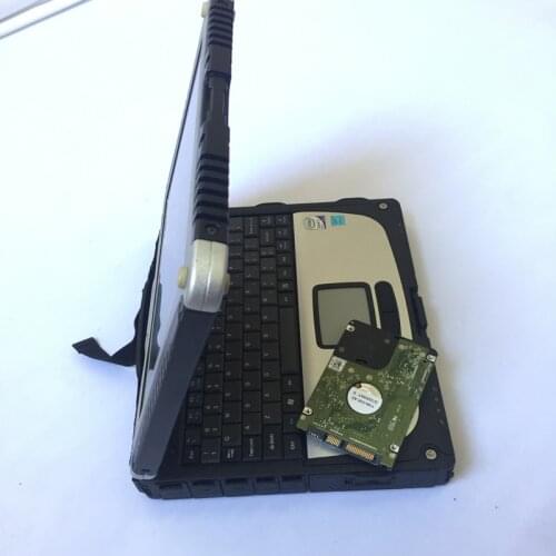 Toughbook i5/4GB for Panasonic CF19 laptop with hand touch screen/bluetooth/charger/battey for Star C3/C4/C5 Icom a2