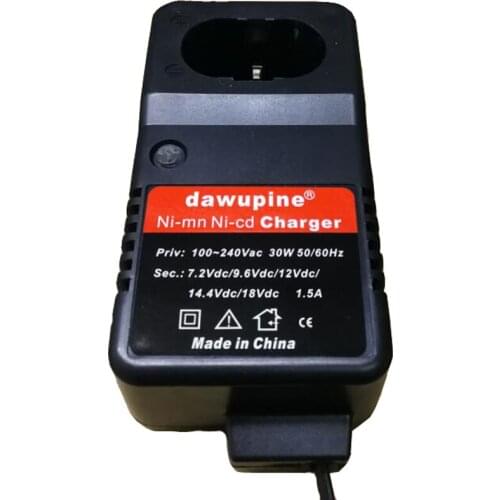 Dawupine Ni-cd Ni-hm Battery Charger For Hitachi 7.2V 9.6V 12V 14.4V 18V Battery Electric Drill Screwdriver DC1414 FP1804