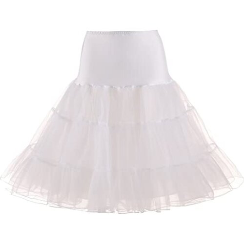 Sensual Looking Fancy Clingy Womens Vintage 50s Rockabilly Petticoat Tutu Underskirt