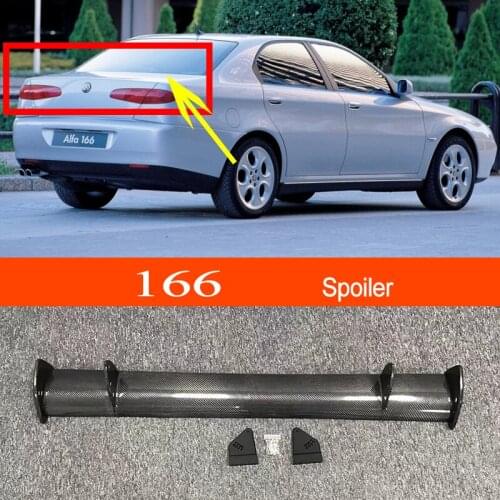 166 Carbon Fiber Car-styling Sporty Rear Trunk Wing Spoiler for Alfa Romeo 166
