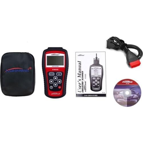 2018 KW808 OBD2 OBDII EOBD Auto Scanner Diagnostic Live Data Code Reader Engine Control fit for CAN & all current OBD2 protocols