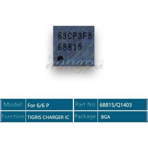 5pcs/lot USB Data Charging Charger Power Control IC Chip CSD68815W15 For iPhone 6 6+ Plus Q1403 9pin ic 68815