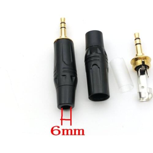 50pcs 3.5mm Stereo For Repair Headphone Jack Plug Cable Audio Connector Mini 3 5mm Jack New