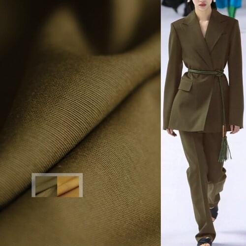 White Waxberry Japanese Glossy Linen Flax Fabrics Garment Materials Autumn Women Coat Dress DIY Sewing Tailor Cloth Freeshipping