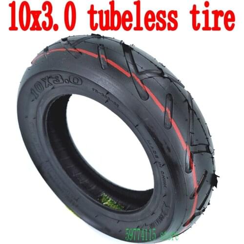 10x3.0 Tubeless Tire 10 Inch Thickening And Wear Resistance Vacuum Tyre for Electric Scooter Accessories