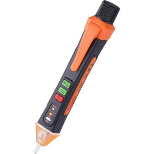 M4YD Non-Contact Voltage Tester /AC Voltage Tester with Dual Range AC 12V-1000V/48V-1000V Electrical Pen with LCD Display