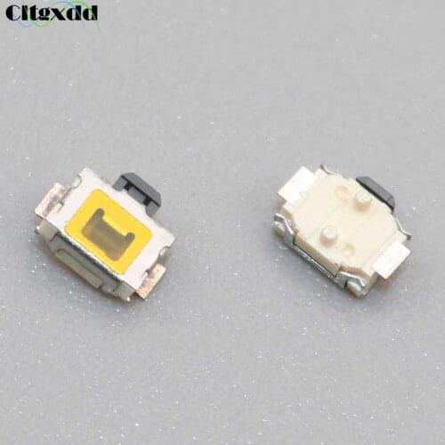 Cltgxdd 10pcs/Lot Tactile Tact Push Button Switch 3*4 MM SMD 2Pin Small Button Touch Microswitch 3x4mm