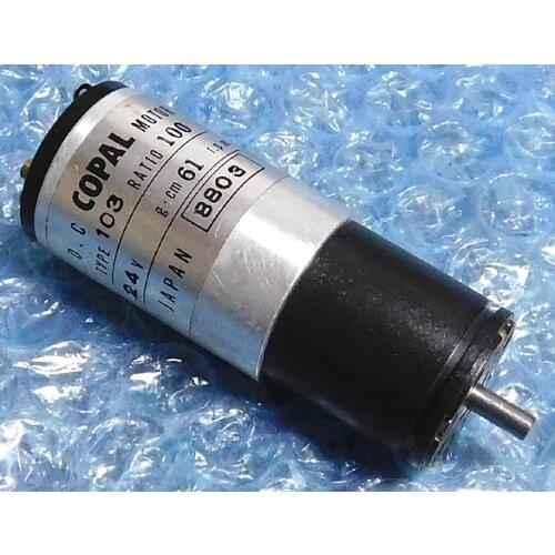 COPAL LC22G-103 DC24V 61rpm 1/100 gear motor Branch Po motor micro motor switch