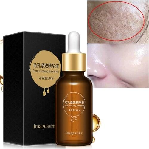 IMAGES Pore Firming Essence Pure Liquid Face Care Skin Care Shrink Bulky Pore Brighten skin Acne Treatment Oil-control Moist