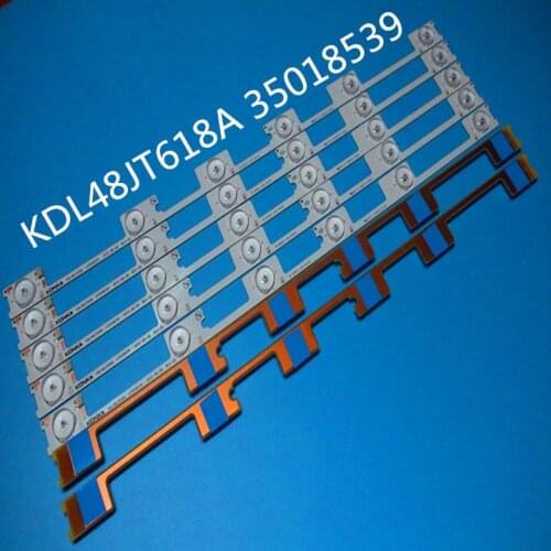 100% NEW neue led-hintergrundbeleuchtung bar streifen for KONKA KDL48JT618A KDL48JT618U 35018539 35018540 6 LEDS (6 V) 442mm