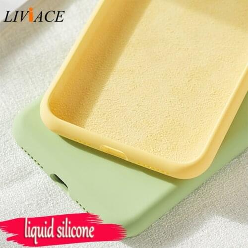 Original liquid silicone phone case for samsung galaxy s10 plus 5g s10e lite s9 s8 plus s7 edge note 9 8 soft back cover fundas