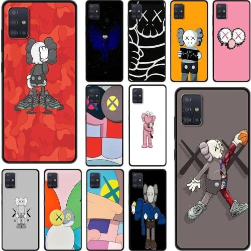 K-Kaw Shockproof Case For Samsung A51 A71 A21S Bag Fundas Soft Black Cover For Samusng A01 A11 A31 A41 M31 Shell Silicone Coque