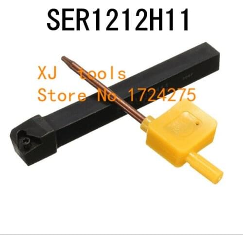 SER1212H11/ SEL1212H11 Toolholder 12*12*100MM CNC turning tool holder, External Threading turning tools, Lathe cutting tools