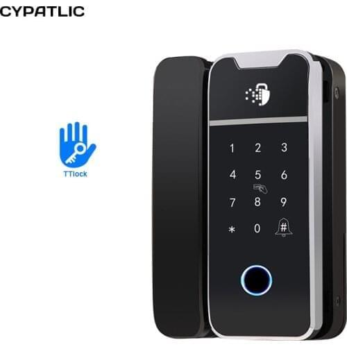 Bluetooth Smart Lock Door Wifi Alexa Sliding Glass Door Lock NFC Card Wooden door Lock Hotel Fingerprint Lock TTLock Google Home