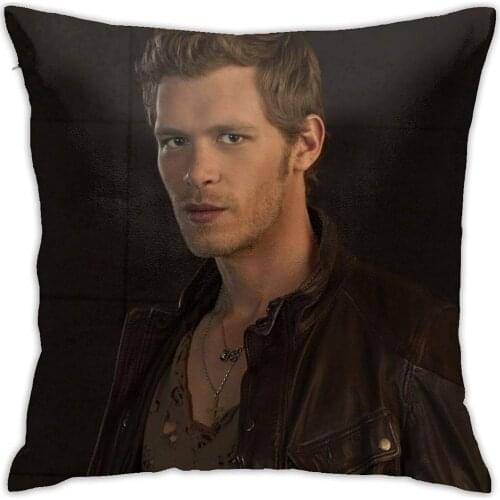 Uubik Joseph Morgan Fashion Handsome Man Charm Gentleman Pillowcase Square Soft Cushion with Hidden Zipper for Sofa Bedroom Home
