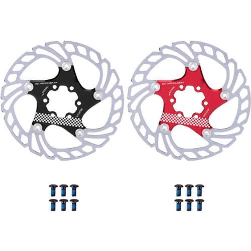 Bicycle Hydraulic Disc Brake Rotors 44mm 203mm 180mm 160mm MTB Road Racing Bike 6 Bolts Brake Disc Floating Rotor Bicycle Parts
