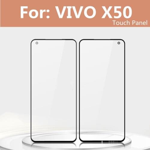 Outer Screen For VIVO X50 X50 Pro Touchscreen LCD Display Front Touch Panel Glass Cover Lens Repair Replace Parts