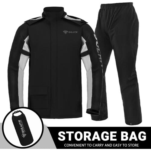 Waterproof Motorcyclist Rain Suit Raincoat Rain Coat Jacket Pants Motorcycle Raincoat Moto Motorbike Biker Rain Set Men Women