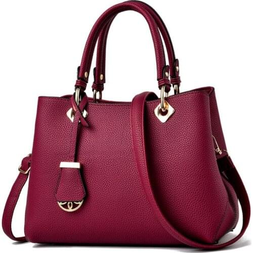 Luxury Handbags Women Bags Designer 2021 New Large Solid Color Lady Crossbody Shoulder Bags Women Messenger Bags Ladies Handbag