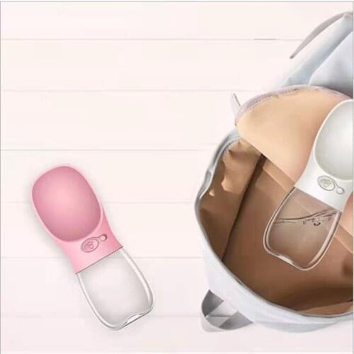 350/550ML Portable Pet Dog Water Bottles For Small Large Dogs Travel Puppy Cat Drinking Bowl Bulldog Water Dispenser Feeder Tool