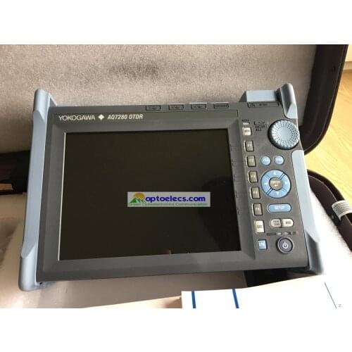 DHL Free Shipping AQ7280 with AQ7282A SM module 38/36dB 1310/1550nm OTDR AQ7282A Optical Time Domain Reflectometer