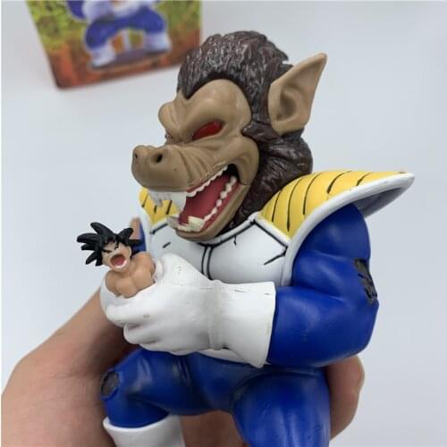 Super Warrior Japanese Anime Figure Beast Inspired Form Catching PVC Action Figure Gorillas Fighting VS Classic Scene VIP Link73