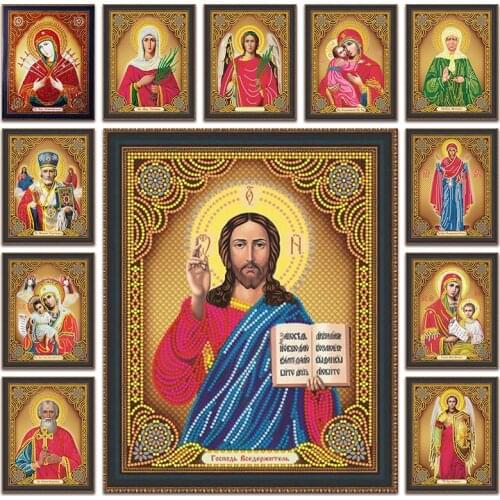 Diamond Embroidery religion Full Rhinestone 5D DIY Diamond Painting Cross Stitch Diamond Mosaic Decor