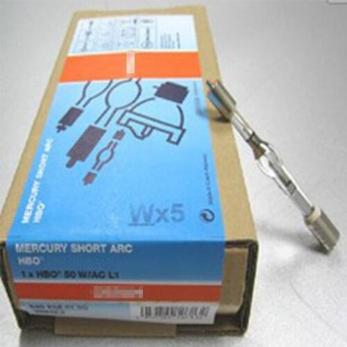 Original OSM HBO 50W AC L1 mecury spectrum lamp for ZIS NKN fluorescence microscope/luminescence microscope