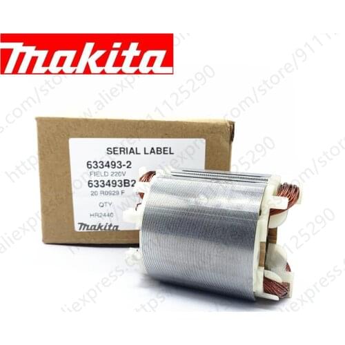 Field Stator for MAKITA HR2450 HR2450A HR2450T HR2440 HR2450FT HR2440F HR2450F HR2432 HR2020 HR2021 633493-2