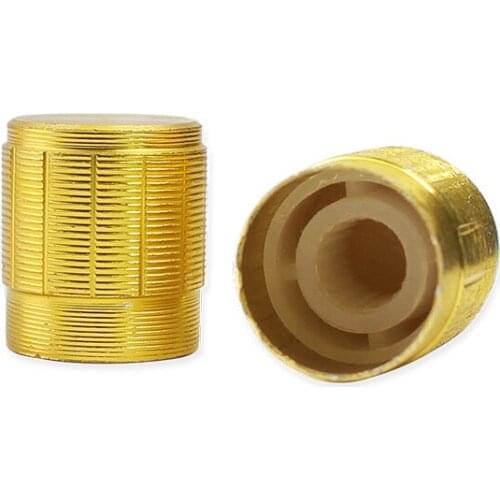 5pcs/lot wh148 b10k potentiometer 15mm Shaft Amplifier variable resistor golden knob kit 1K 2K 5K 20K 50K 100K 250K 500K 1M