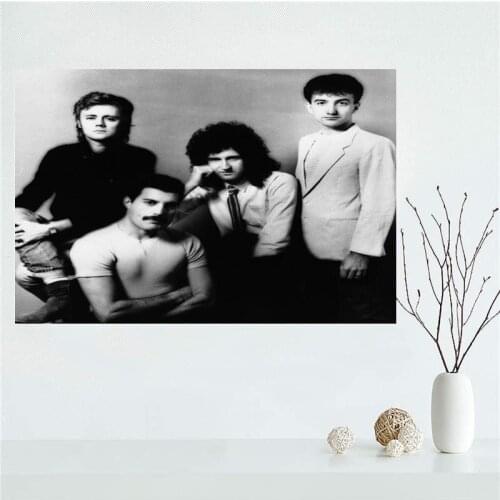 Queen Classic rock Fabric Cloth Poster Fashion modern For Bedroom Silk Poster Size 20x30cm Canvas Poster F83-22G