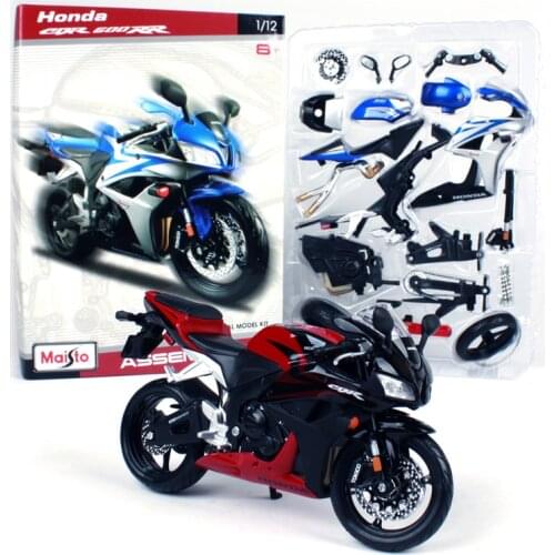 Maisto 1:12 Honda CBR600RR Assembly DIY MOTORCYCLE BIKE Model Kids Gifts Original Box Free Shipping Collection