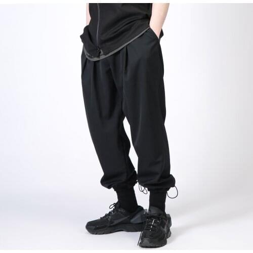 Silenstorm 21ss Loose and versatile trousers wide leg drop techwear aesthetic ninjawear streetwear japanese style