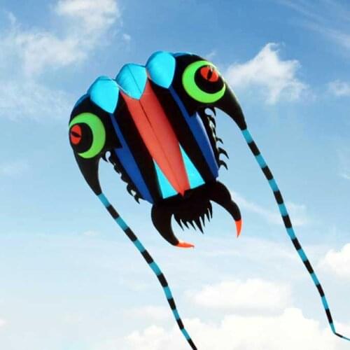 Trilobite soft pipa animal kites for adults soft handles for kite inflatable outdoor toy kite flying cerf volant windsock toys