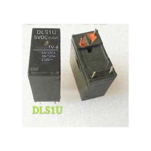 1pcs DLS1U 5VDC 0.15W 5A Relay 4PIN DEC