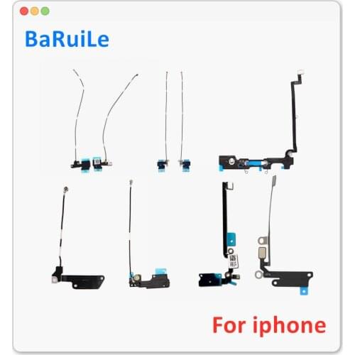 BaRuiLe 10pcs Buzzer wifi Antenna signal flex cable For iPhone 6s 7 8 plus X Signal Loudspeaker Ribbon Replacement Parts XS Max