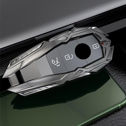 3 Buttons Alloy Remote Key Fob Car Key Case Cover Shell Bag For Mercedes Benz GLA X156 GLA180 GLA200 GLA220 GLA250 Car Styling
