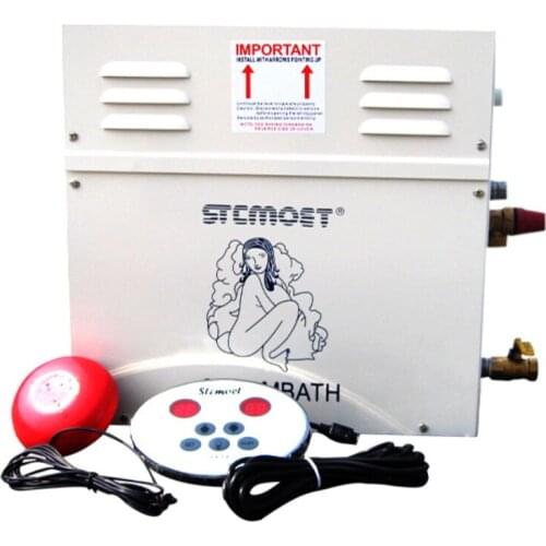 6 KW 220V/380V Sauna Machine Steam Bath Generator Weight Loss Spa Relaxes Tired Detox Steam Bathroom