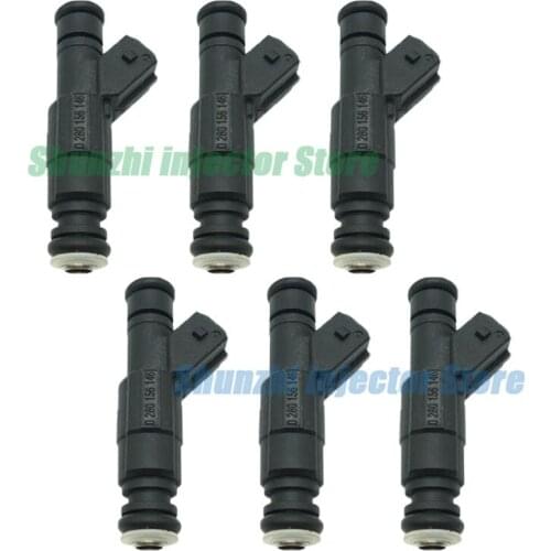 6pcs Fuel Injector Nozzle For VOLVO 850 S70 V70 2.0 2.5 VW Santana OEM:0280156146