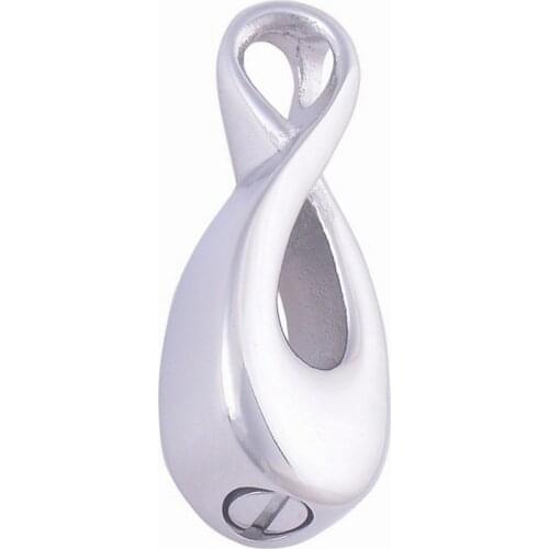 Stainless Steel Hollow 8 perfume Bottle Box Pendants Jewelry Pet Urn Cremation Memorial Openable Put In Ashes Holder Necklace