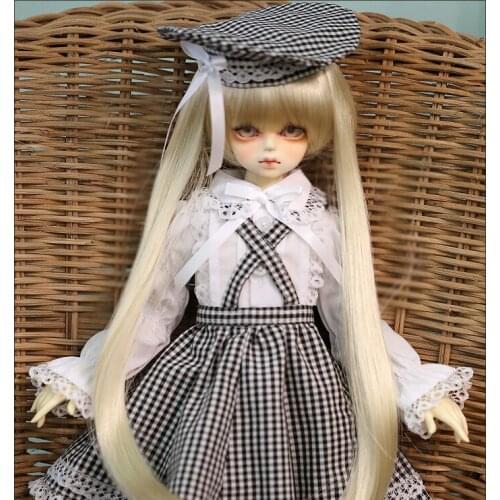 D01-P054 children handmade toy 1/3 1/4 Doll Accessories BJD/SD doll clothes Pastoral style skirt 1pcs