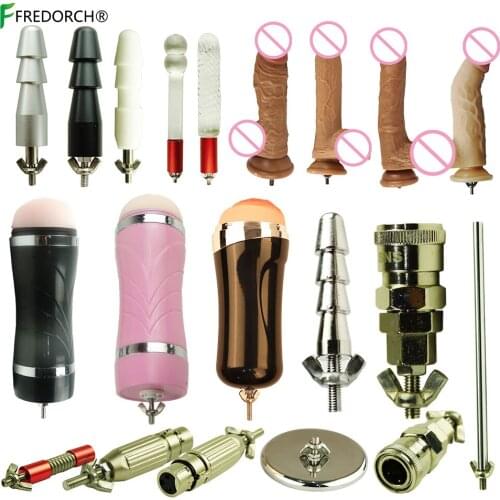FREDORCH sex machine F11 accessories and silicone dildo aircraft cup men and women masturbation vibrator sex machine products