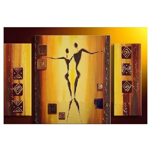 Handmade oil painting on canvas modern 100% Best Art White Figurative Oil Painting original FI-120