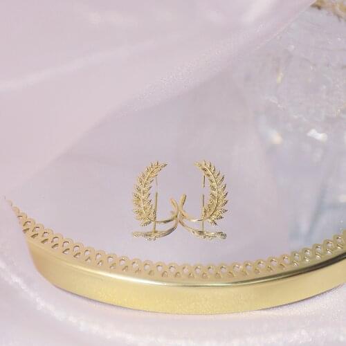 Korea New Design Fashion Jewelry Feather Shaped Simple Shine Luxury Retro Earrings for Woman Holiday Daily Stud Earring