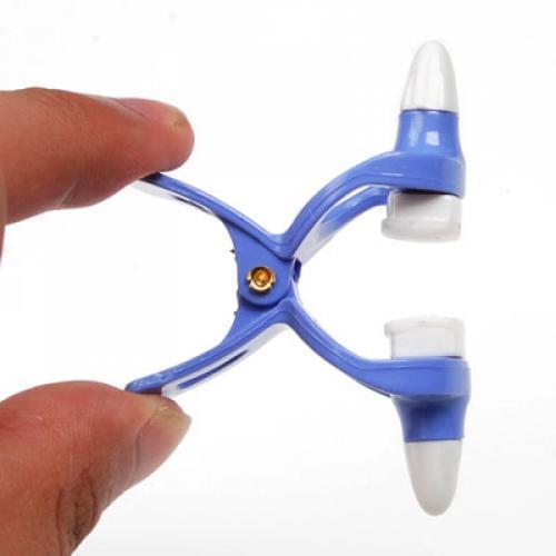 Nose Up Clip Lifting Shaping Clipper Silicone Beauty Tool Blue