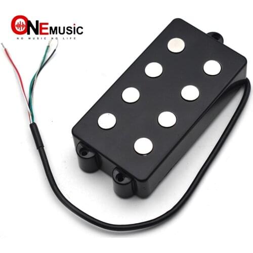 Open Bass Guitar Pickup 4 String Double Coil Humbucker Pickup Ceramic Magnet 54MM/57MM for Music Style Bass Guitar Accessories