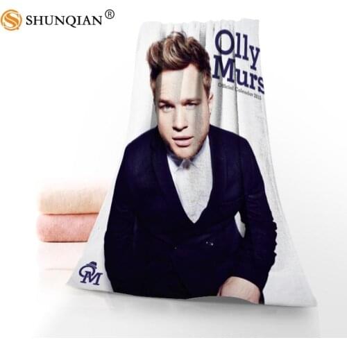 Custom Olly Murs Towels Microfiber Fabric Popular Face Towel/Bath Towel Size 35x75cm, 70x140cm Print your picture