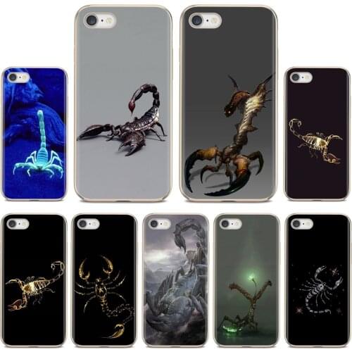 For Samsung Galaxy A10 A40 A50 A70 A3 A5 A7 A9 A8 A6 Plus 2018 2015 2016 2017 Animal poison scorpion Good Silicone Phone Case