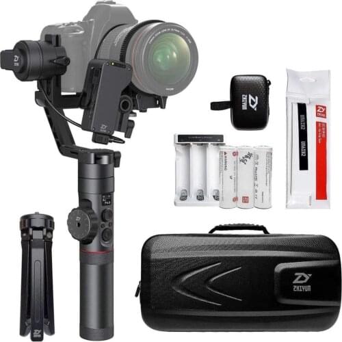 ZHIYUN Crane 2 Standard kit 3-Axis Gimbal Stabilizer with Follow Focus Control for All DSLR Mirroless Cameras