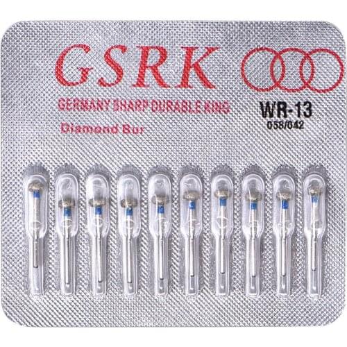 10 Pcs/Pack TR26 Dental Lab High Speed Burs Dental Tungsten Steel Carbide Burs for High Speed Handpiece Bit Dentist Lab Drill